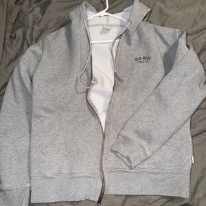 Old Navy Light Gray Sweatshirt